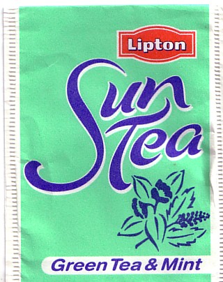 lipton - sun tea - green tea & mint