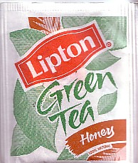 lipton - green tea- honey