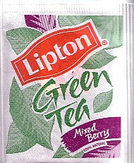 lipton - green tea - mixed berry