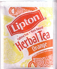 lipton - herbal tea - orange