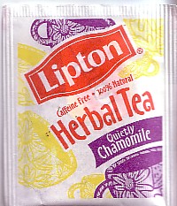 lipton - herbal tea - quietly chamomile