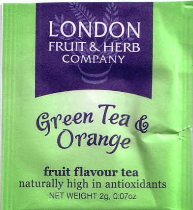 LONDON - green tea & orange