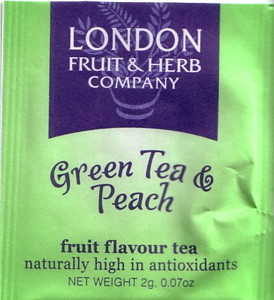 LONDON - green tea & peach