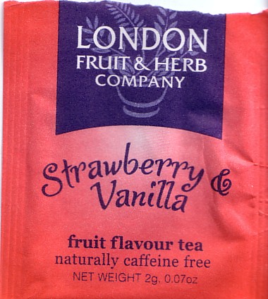 LONDON - Strawberry& vanilla