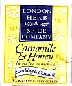 london herb & spice - camomile & honeyl