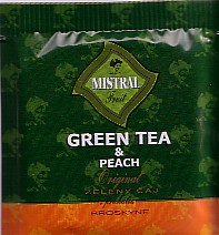 mistral - green tea & peach