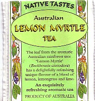 native tastes - australian lemon myrtle tea 