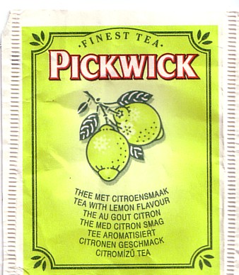 pickwick - lemon flavour