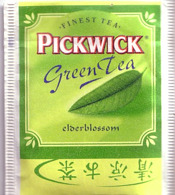 pickwick - green tea -elderblossom