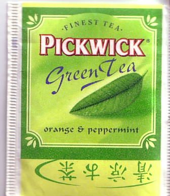 pickwick - green tea orange & peppermint