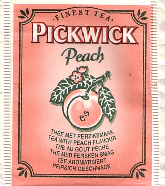 pickwick - peach flavour