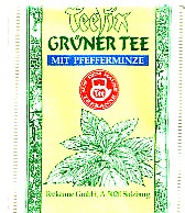 TeeFix - gruner tee - mit pfefferminze