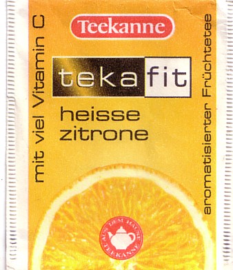 tekafit - heisse zitrone