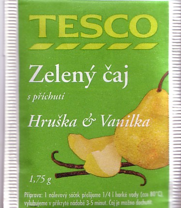 tesco - hruka a vanilka