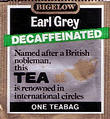 bigelow - earl grey - decaffeinated