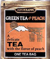 bigelow - green tea with peach