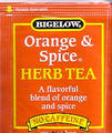 bigelow - orange & spice herb tea