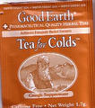 good earth - tea for colds