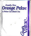 great value - orange pekoe - family size