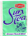 lipton - sun tea - green tea & mint