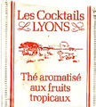 Lyons - th aromatis aux fruits tropicaux