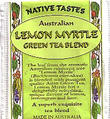 native tastes - australian lemon myrtle green tea blend