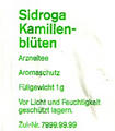 sindroga - kamillen - bluten 1