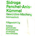 sindroga - fenchel- anis- Kummel