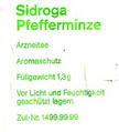 sindroga - pfefferminze