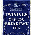 TWININGS - ceylon breakfast tea