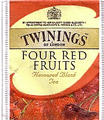 TWININGS - four red fruits