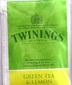 TWININGS - green tea & lemon