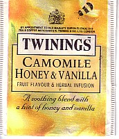 twinings - camomile , honey & vanilla