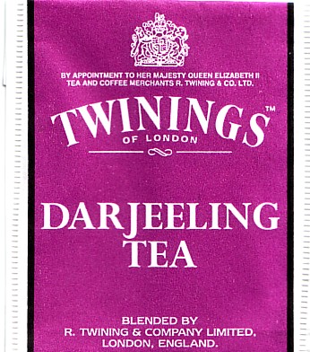 TWININGS - darjeeling tea