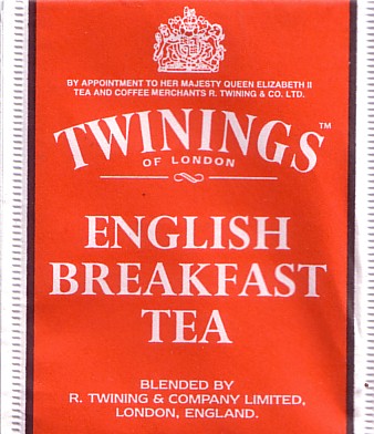 TWININGS - english breakfast tea 1