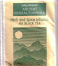 yogi tea - herb and spice infusion - no black tea