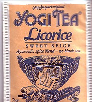 yogi tea - licorice