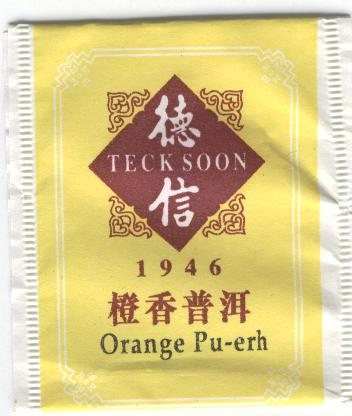 Teck soon - Orange Pu-erh <781>  