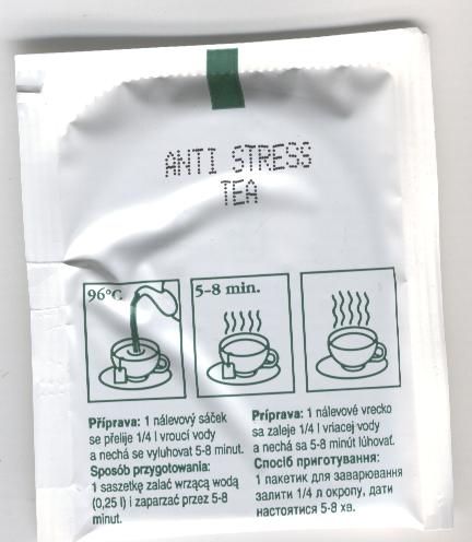 Megafyt - Healthy Line - Anti Stress Tea <2369A > zadn strana