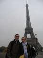 My pod Eiffelovkou