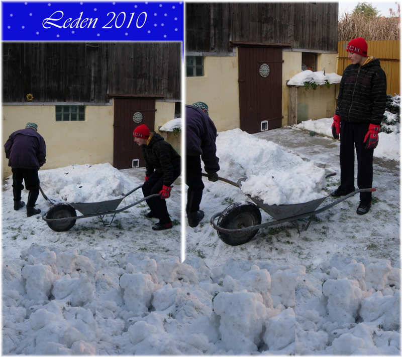 klid snhu za dvora....