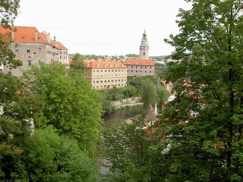 pohad z hora na spodn as zmku