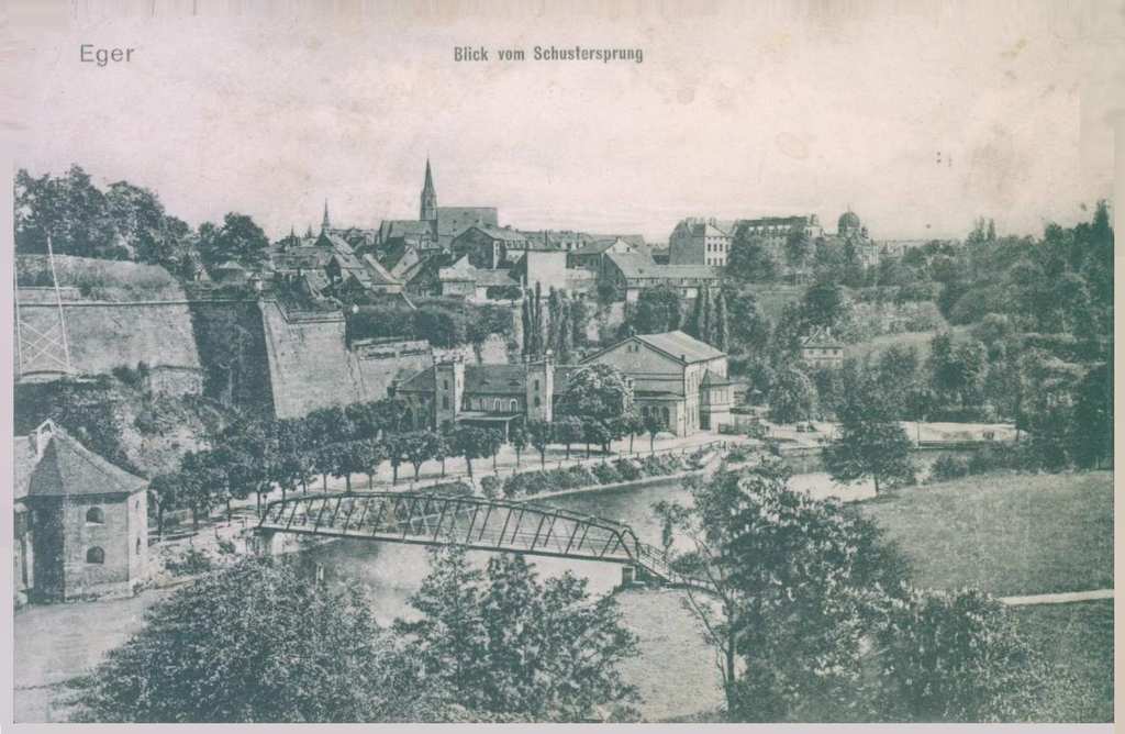 Blick von Schustersprung 1917