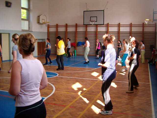 Cvime aerobic s Pavlou 