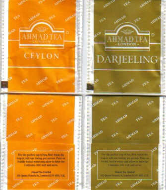 AHMAD Ceylon + Darjeeling