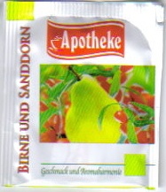 APOTHEKE Birne Und Sanddorn