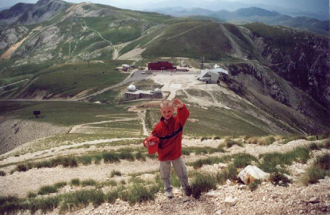 Gran Sasso - cestou k Rifugio degli Abruzzi