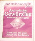 Bad Heilbrunner - Ayurvedischer GewurzTee