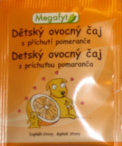 Megafyt - Dtsk ovocn aj s pchut pomerane - 1 dka