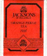 Jacksons - Orange Pekoe tea -paper 201567
